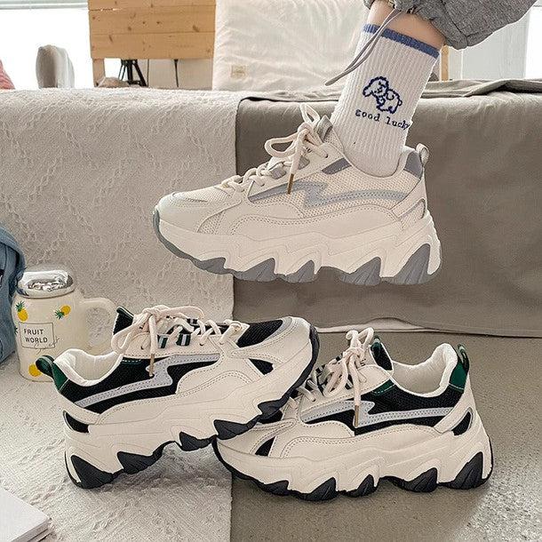 ホワイト＆カラーシューズ﻿﻿﻿﻿﻿﻿﻿ 6286-画像14-韓国ファッション通販POPREA［ポップリア］