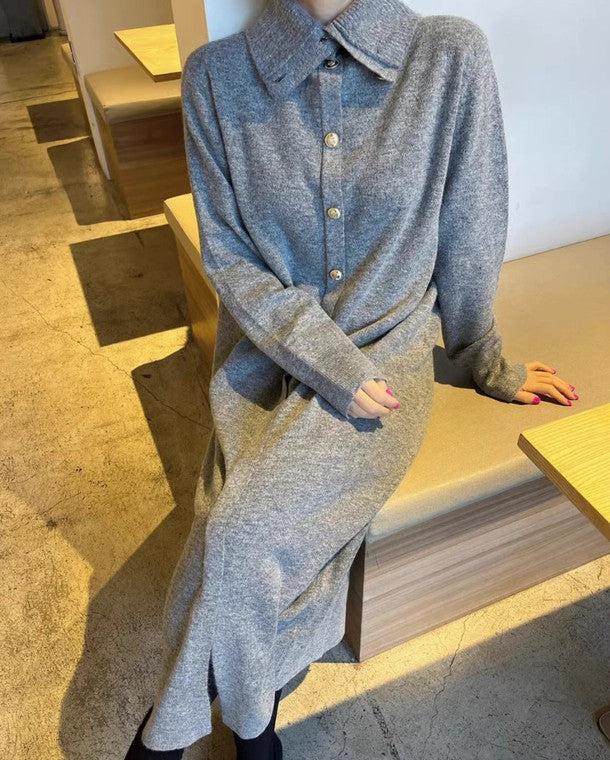 2wayボタンニットワンピース 6396-画像14-韓国ファッション通販POPREA［ポップリア］