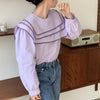セーラーネックカラーブラウス 6623-画像14-韓国ファッション通販POPREA［ポップリア］