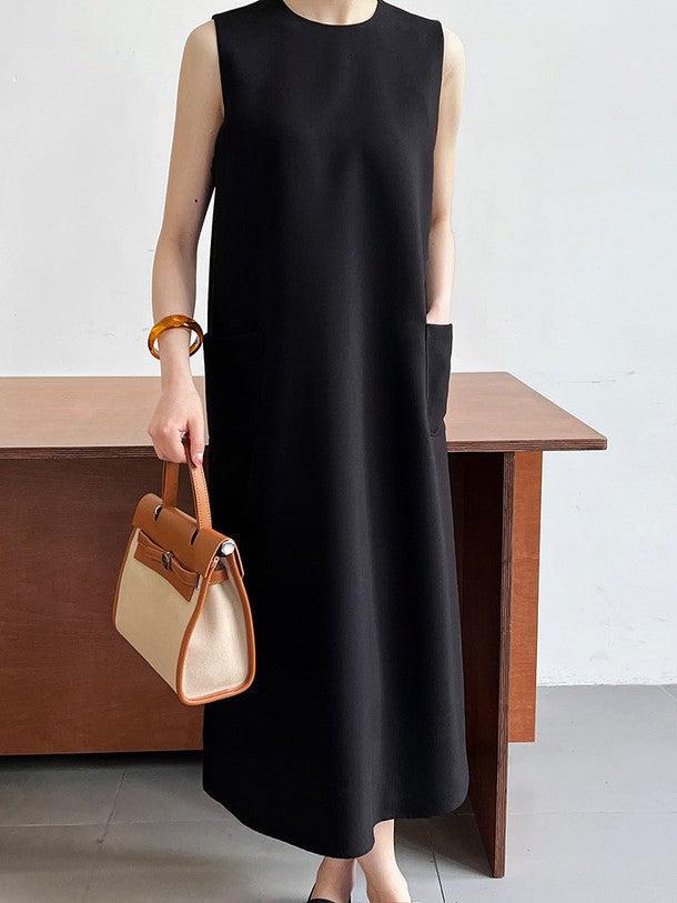 2ポケットノースリーブワンピース﻿﻿ 6810-画像14-韓国ファッション通販POPREA［ポップリア］