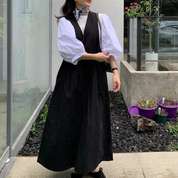 ウエストギャザージャンパースカート 6196-画像14-韓国ファッション通販POPREA［ポップリア］