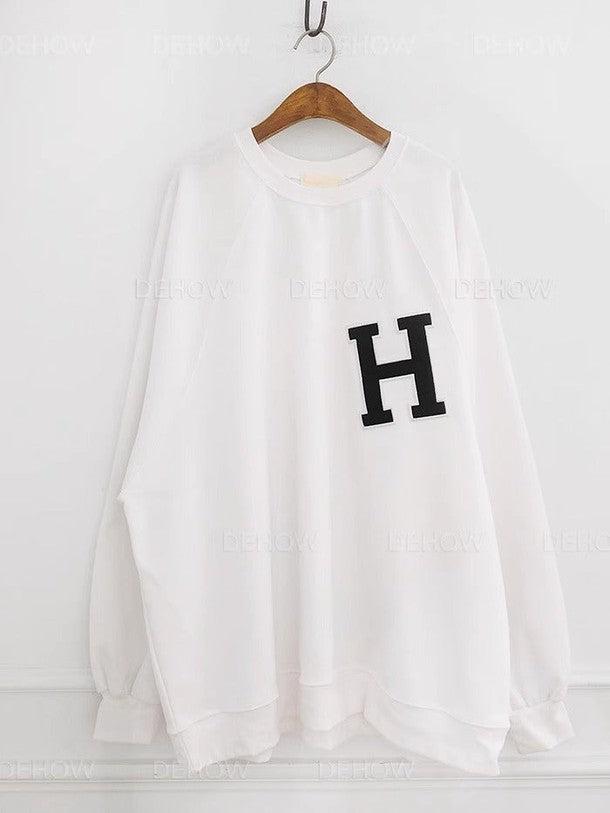 ラウンドネックプルオーバースエット 6500-画像14-韓国ファッション通販POPREA［ポップリア］