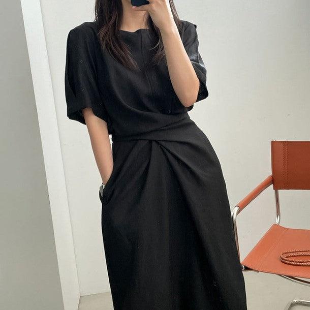 ウエストマークワンピース 6820-画像14-韓国ファッション通販POPREA［ポップリア］