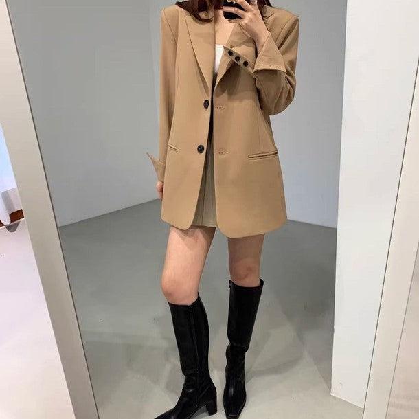 テラードカラージャケット﻿ 6527-画像14-韓国ファッション通販POPREA［ポップリア］