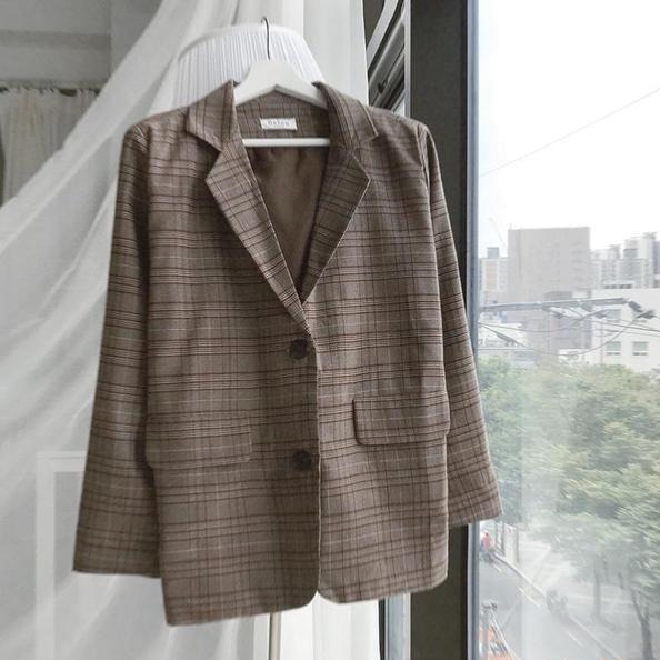 チェックミニツーピーススーツ 6366-画像14-韓国ファッション通販POPREA［ポップリア］