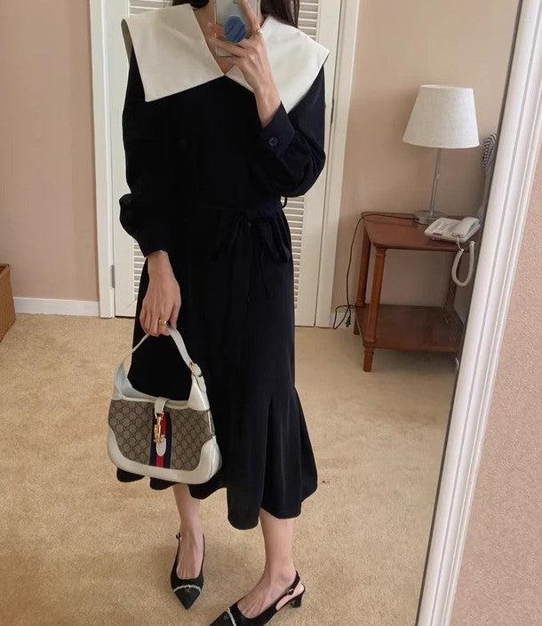 ビックカラーダブルブレストワンピース 6453-画像15-韓国ファッション通販POPREA［ポップリア］