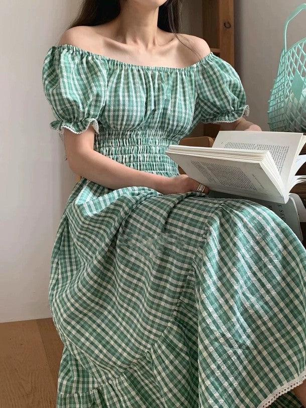 ギンガムチェック2wayワンピース﻿ 6808-画像15-韓国ファッション通販POPREA［ポップリア］