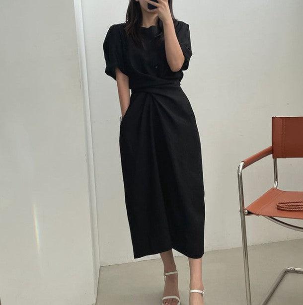 ウエストマークワンピース 6820-画像15-韓国ファッション通販POPREA［ポップリア］