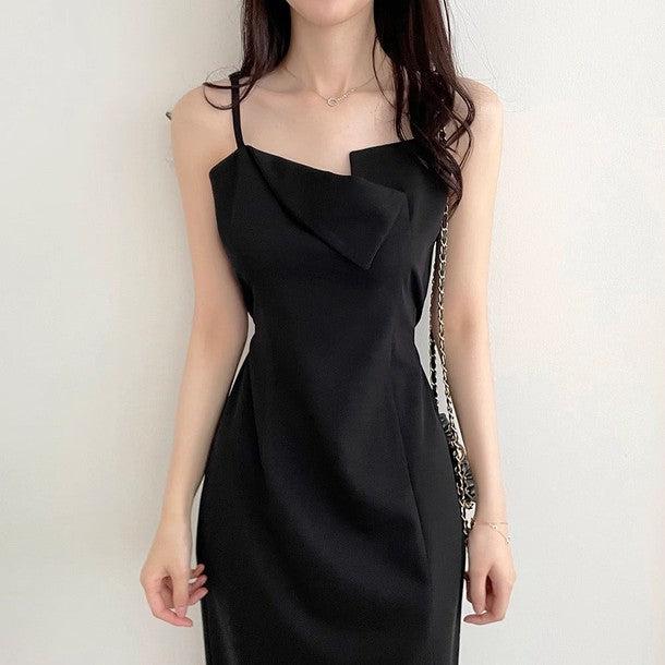 アンバランスネックビスチェワンピース﻿﻿ 6573-画像15-韓国ファッション通販POPREA［ポップリア］