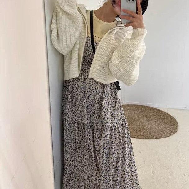 小花柄キャミソールワンピース﻿﻿ 6518-画像15-韓国ファッション通販POPREA［ポップリア］