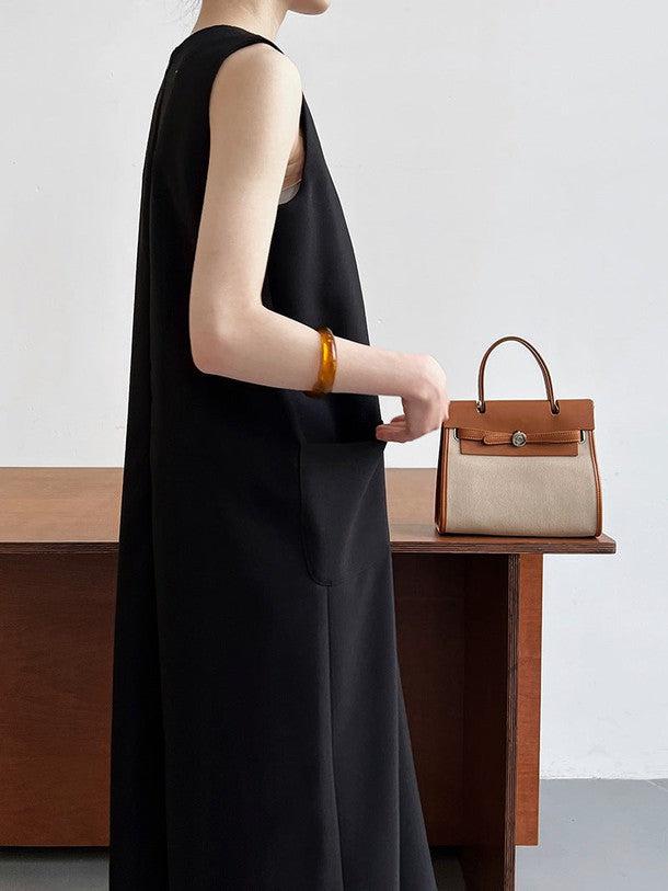 2ポケットノースリーブワンピース﻿﻿ 6810-画像15-韓国ファッション通販POPREA［ポップリア］