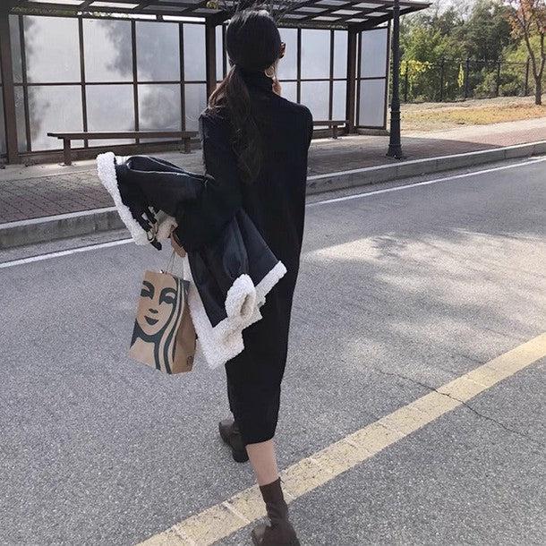 タートルネックロングニットワンピース 6319-画像15-韓国ファッション通販POPREA［ポップリア］