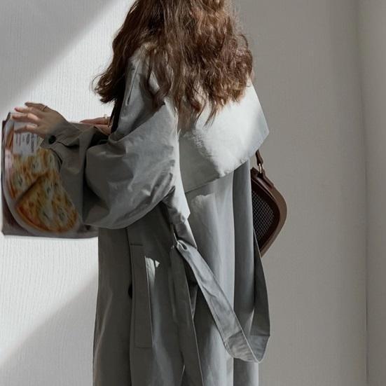 袖コンシャストレンチコート﻿ 6560-画像15-韓国ファッション通販POPREA［ポップリア］