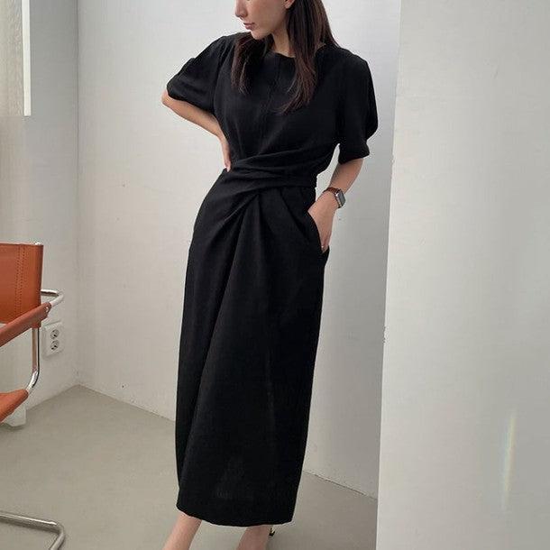 ウエストマークワンピース 6820-画像16-韓国ファッション通販POPREA［ポップリア］