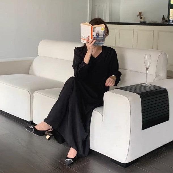 ロングスリーブAラインワンピース 6464-画像16-韓国ファッション通販POPREA［ポップリア］