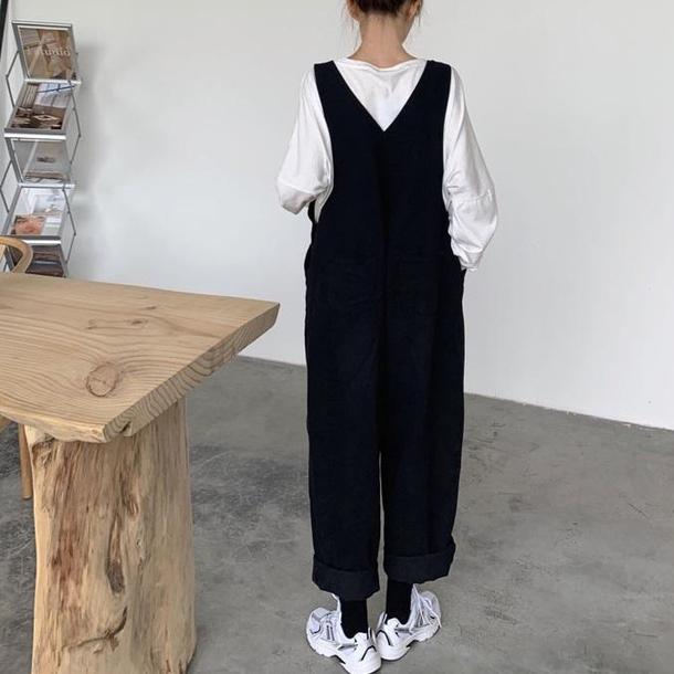 ルーズサロペット 6634