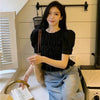 フェミニンギャザーパフブラウス 5923-画像16-韓国ファッション通販POPREA［ポップリア］