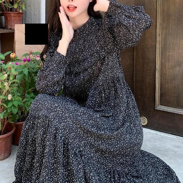 フレンチレトロフラワーワンピース 6679-画像16-韓国ファッション通販POPREA［ポップリア］