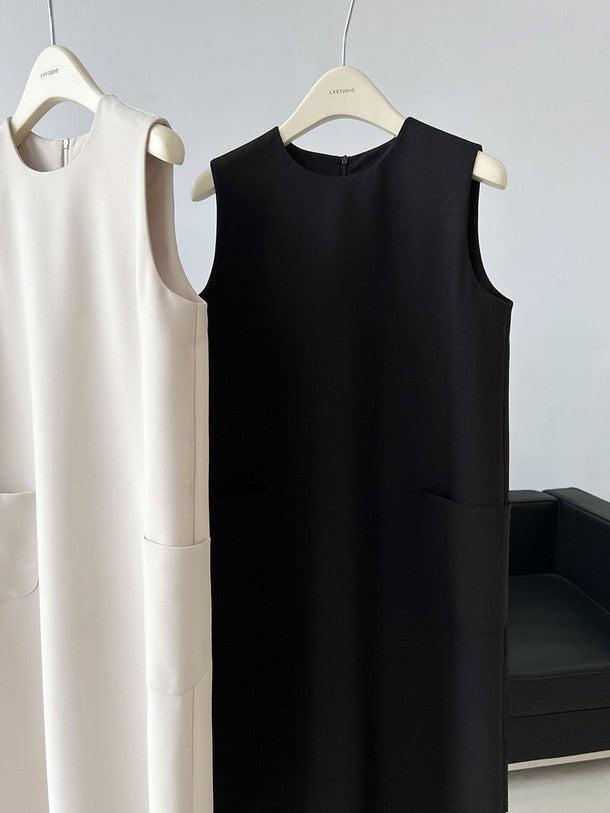 2ポケットノースリーブワンピース﻿﻿ 6810-画像16-韓国ファッション通販POPREA［ポップリア］