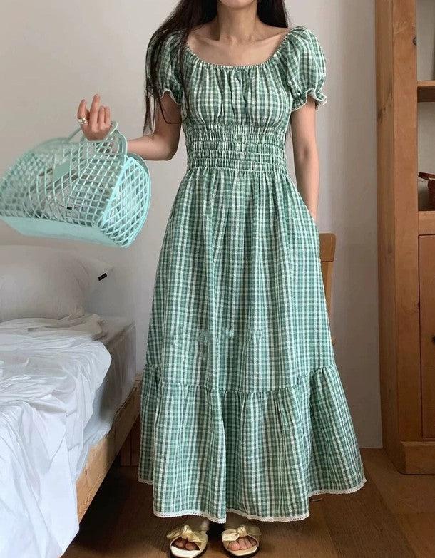 ギンガムチェック2wayワンピース﻿ 6808-画像16-韓国ファッション通販POPREA［ポップリア］