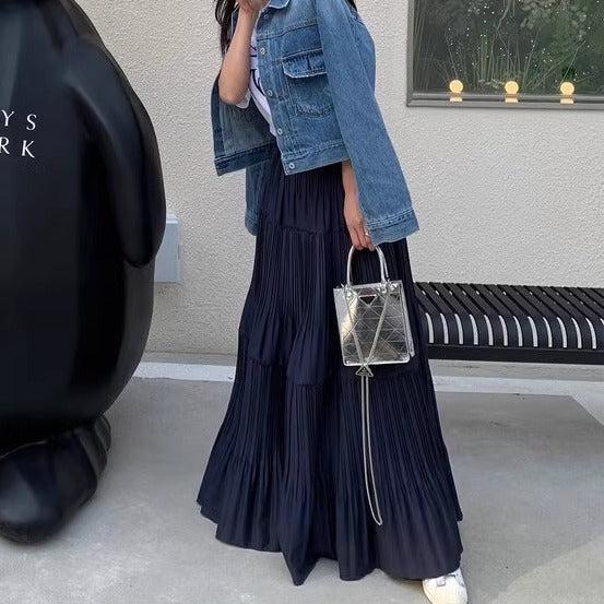 ティアードプリーツスカート 6555-画像17-韓国ファッション通販POPREA［ポップリア］