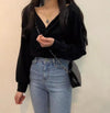 Vネックカシュクールブラウス 6480-画像17-韓国ファッション通販POPREA［ポップリア］