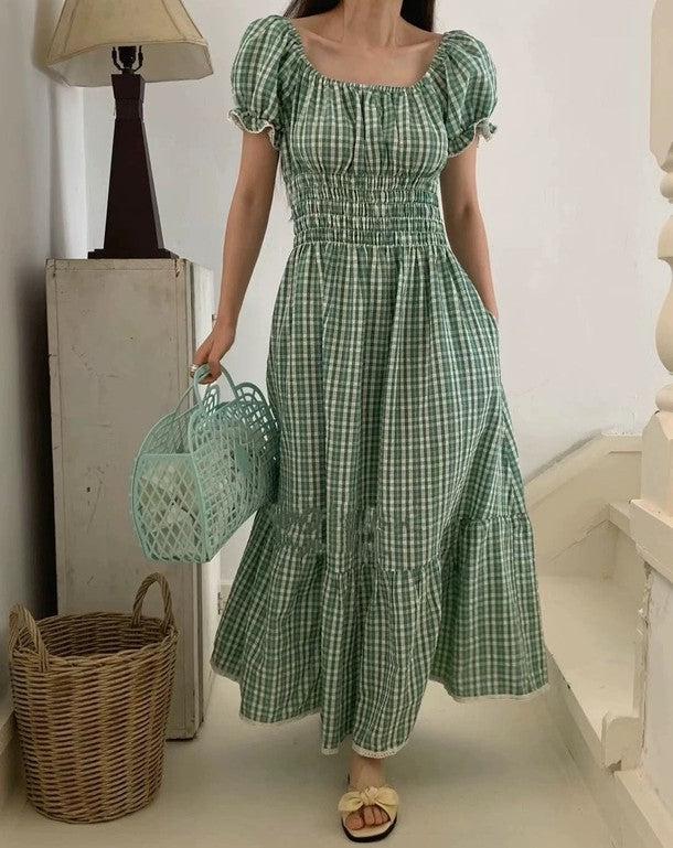 ギンガムチェック2wayワンピース﻿ 6808-画像17-韓国ファッション通販POPREA［ポップリア］