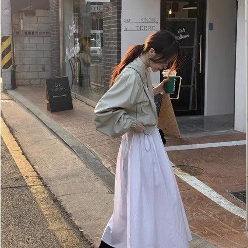 ショートライダーズジャケット 6462 - 韓国ファッション通販