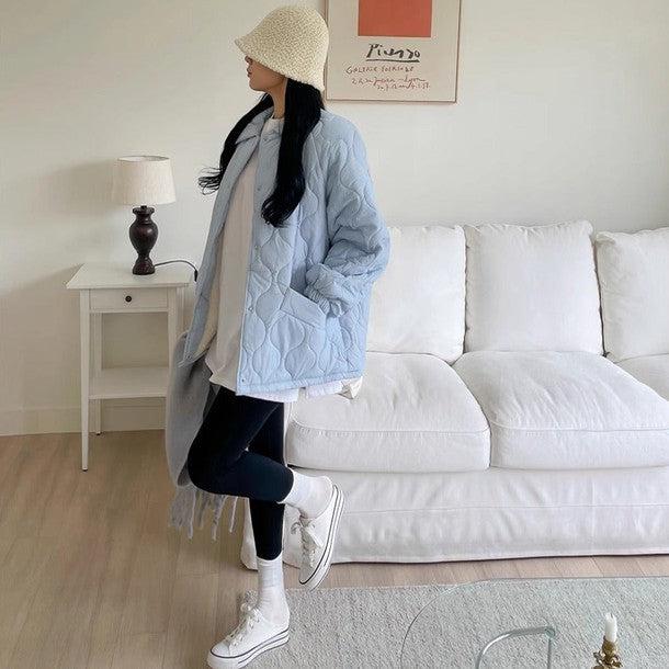 キルティングオーバーコーチジャケット﻿ 6249-画像17-韓国ファッション通販POPREA［ポップリア］