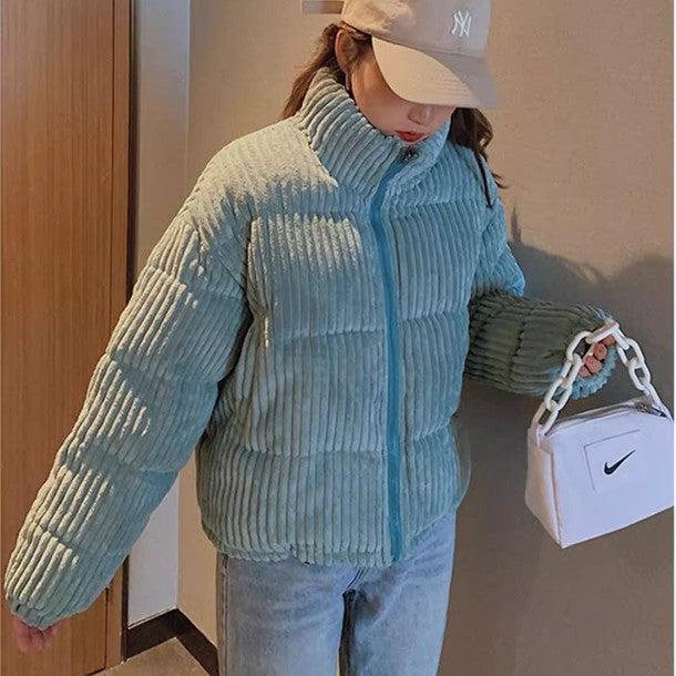 エコダウンコーデュロイジャケット 6313-画像18-韓国ファッション通販POPREA［ポップリア］