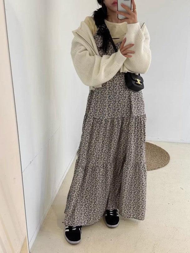 小花柄キャミソールワンピース﻿﻿ 6518-画像18-韓国ファッション通販POPREA［ポップリア］