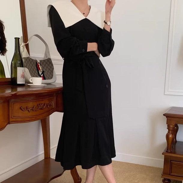 ビックカラーダブルブレストワンピース 6453-画像19-韓国ファッション通販POPREA［ポップリア］