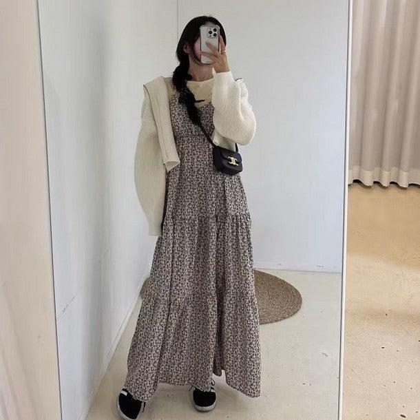 小花柄キャミソールワンピース﻿﻿ 6518-画像19-韓国ファッション通販POPREA［ポップリア］