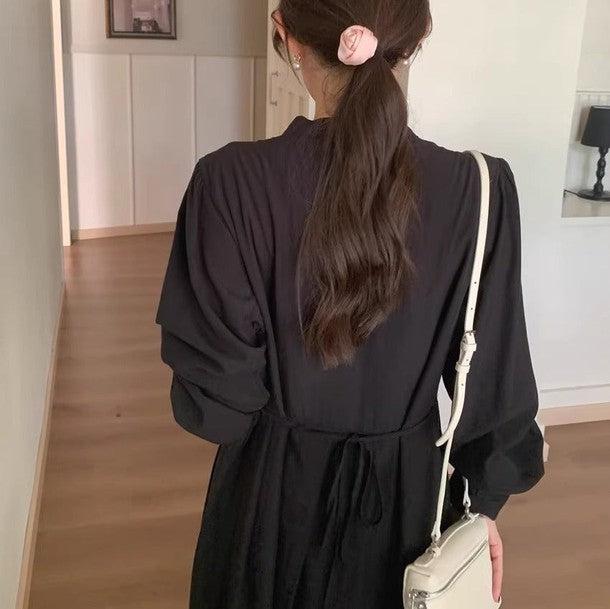 ロングスリーブAラインワンピース 6464-画像19-韓国ファッション通販POPREA［ポップリア］