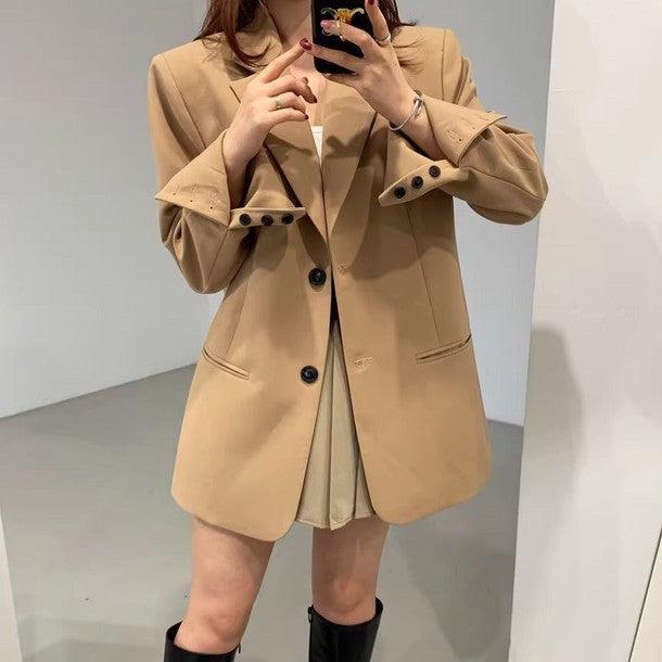 テラードカラージャケット﻿ 6527-画像19-韓国ファッション通販POPREA［ポップリア］