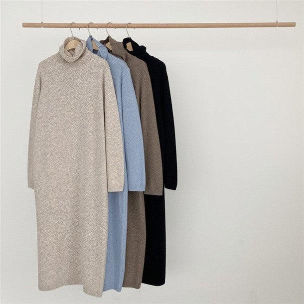 タートルネックロングニットワンピース 6319-画像19-韓国ファッション通販POPREA［ポップリア］