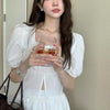パフスリーブブラウス＆プリーツスカート 5942-画像21-韓国ファッション通販POPREA［ポップリア］
