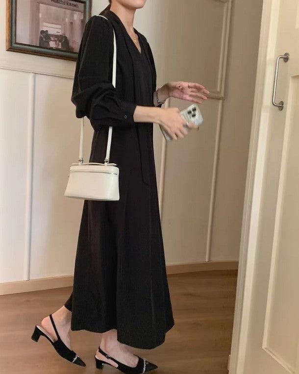 ロングスリーブAラインワンピース 6464-画像26-韓国ファッション通販POPREA［ポップリア］