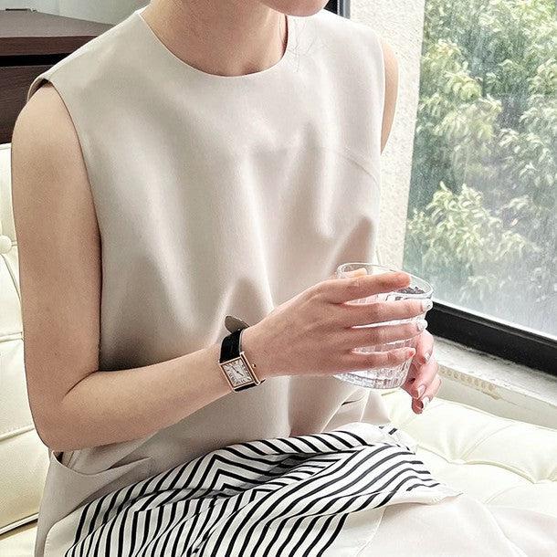 2ポケットノースリーブワンピース﻿﻿ 6810-画像2-韓国ファッション通販POPREA［ポップリア］