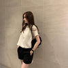 ハイネックボリュームブラウス﻿﻿ 5957-画像2-韓国ファッション通販POPREA［ポップリア］