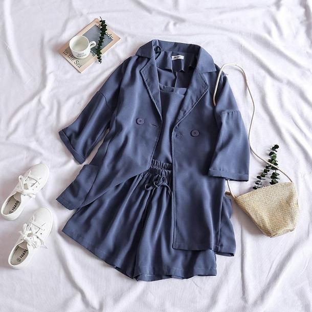 カラースリーピース 6826-画像2-韓国ファッション通販POPREA［ポップリア］