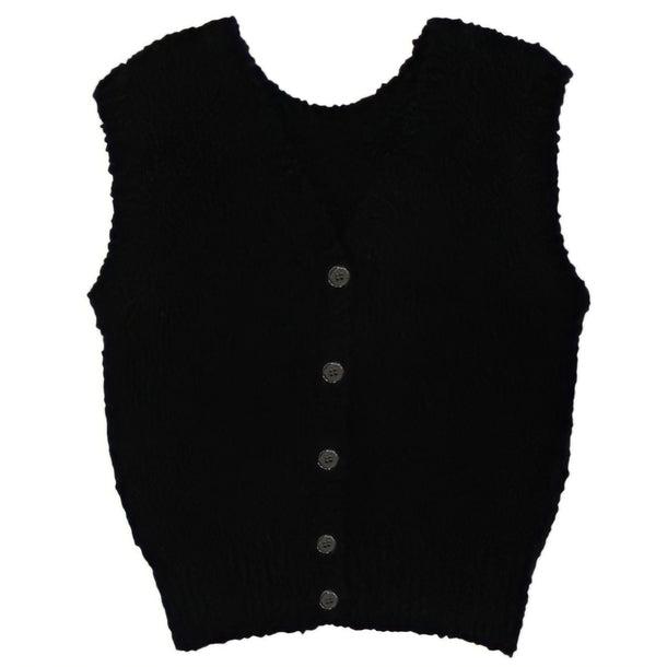 オフホワイトサマーニットベスト﻿ 6088-画像2-韓国ファッション通販POPREA［ポップリア］