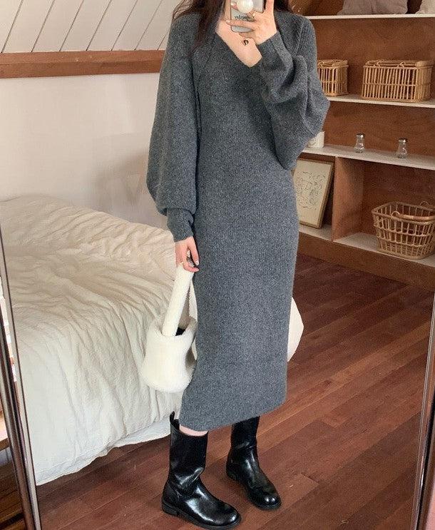 ニットボレロ＆キャミニットワンピース 6316-画像36-韓国ファッション通販POPREA［ポップリア］