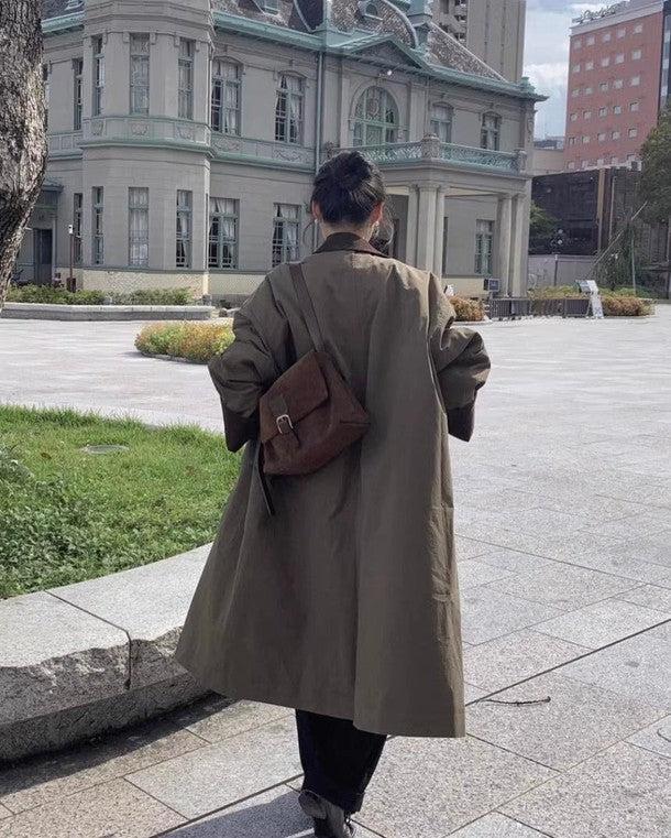 カバーオールロングコート﻿﻿﻿﻿﻿ 6272-画像3-韓国ファッション通販POPREA［ポップリア］