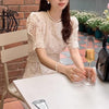 バックリボン刺繍シアーワンピース 6659-画像3-韓国ファッション通販POPREA［ポップリア］