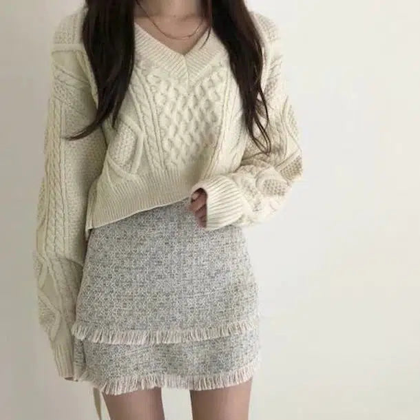 バックストラップニット 6414-画像3-韓国ファッション通販POPREA［ポップリア］