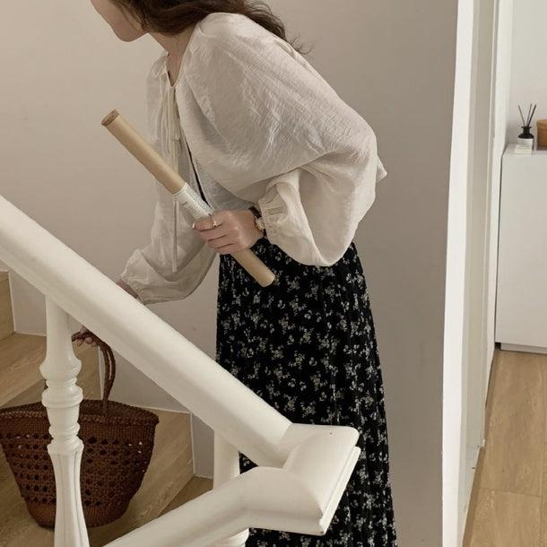 シアーボレロ&フラワーキャミワンピース﻿ 6095-画像4-韓国ファッション通販POPREA［ポップリア］