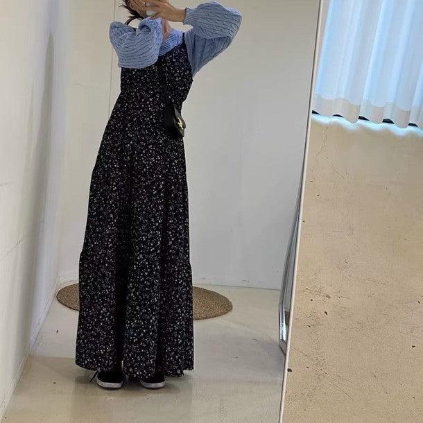 小花柄キャミソールワンピース﻿﻿ 6518-画像4-韓国ファッション通販POPREA［ポップリア］