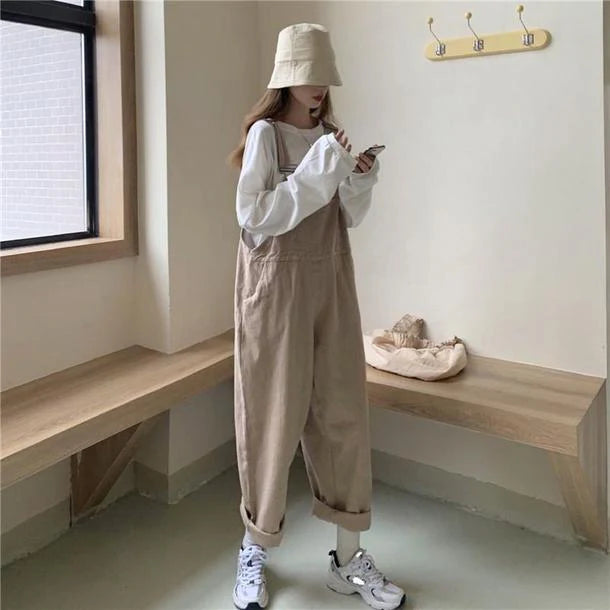 ルーズサロペット 6634