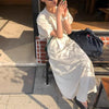 パフスリーブショートT＆スカート﻿ 6638-画像4-韓国ファッション通販POPREA［ポップリア］